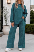 PRE-ORDER: Stripe Elastic Casual Set