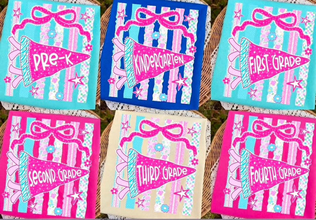 Youth - Prek to 4th Pink Flag