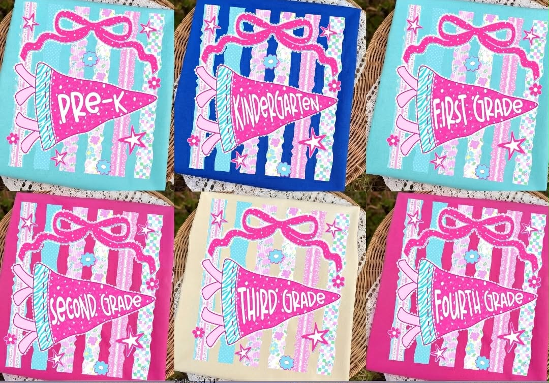 Youth - Prek to 4th Pink Flag