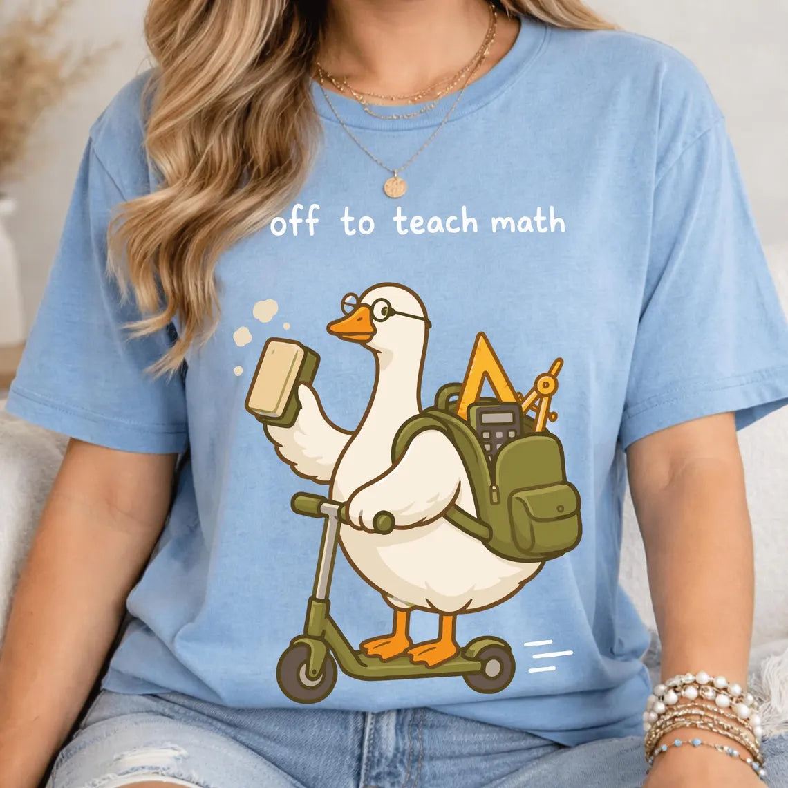 Adult - Off To Teach Math