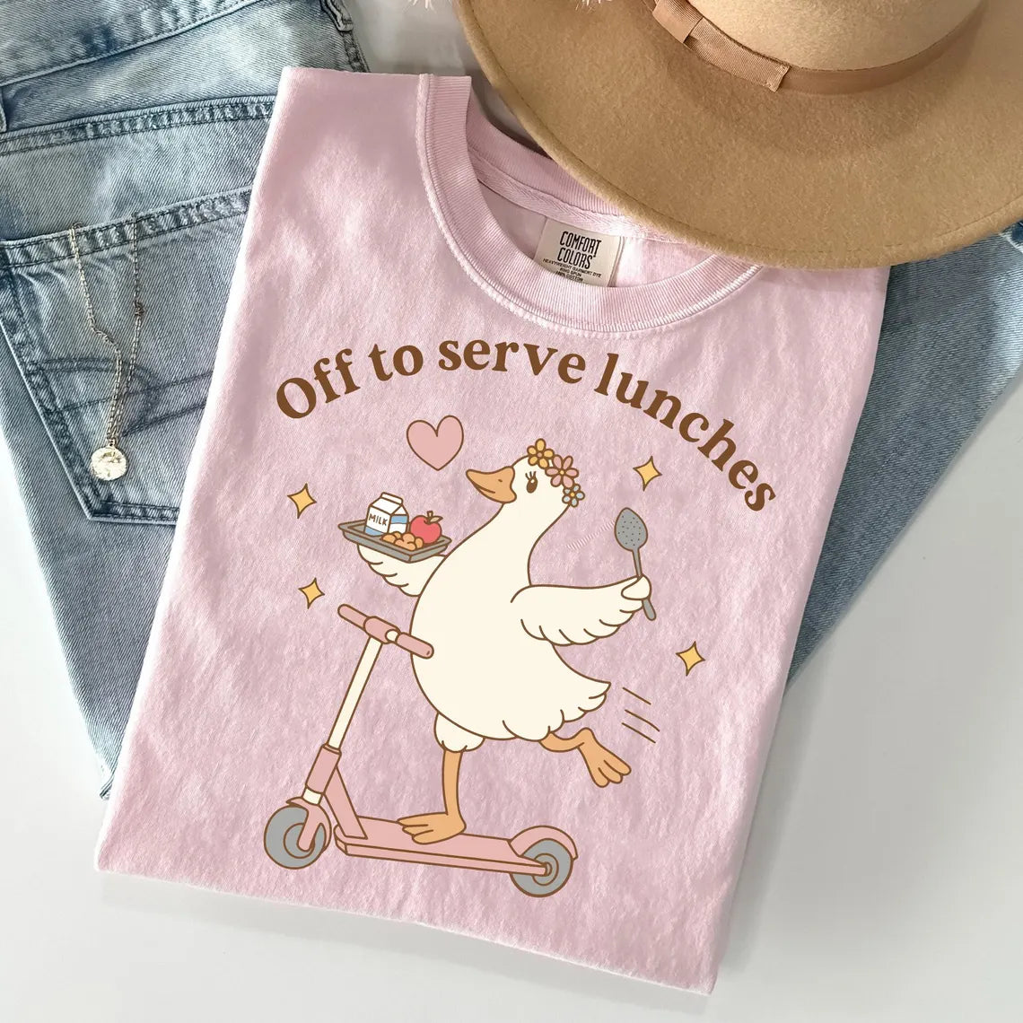 Adult - Off to Serve Lunches