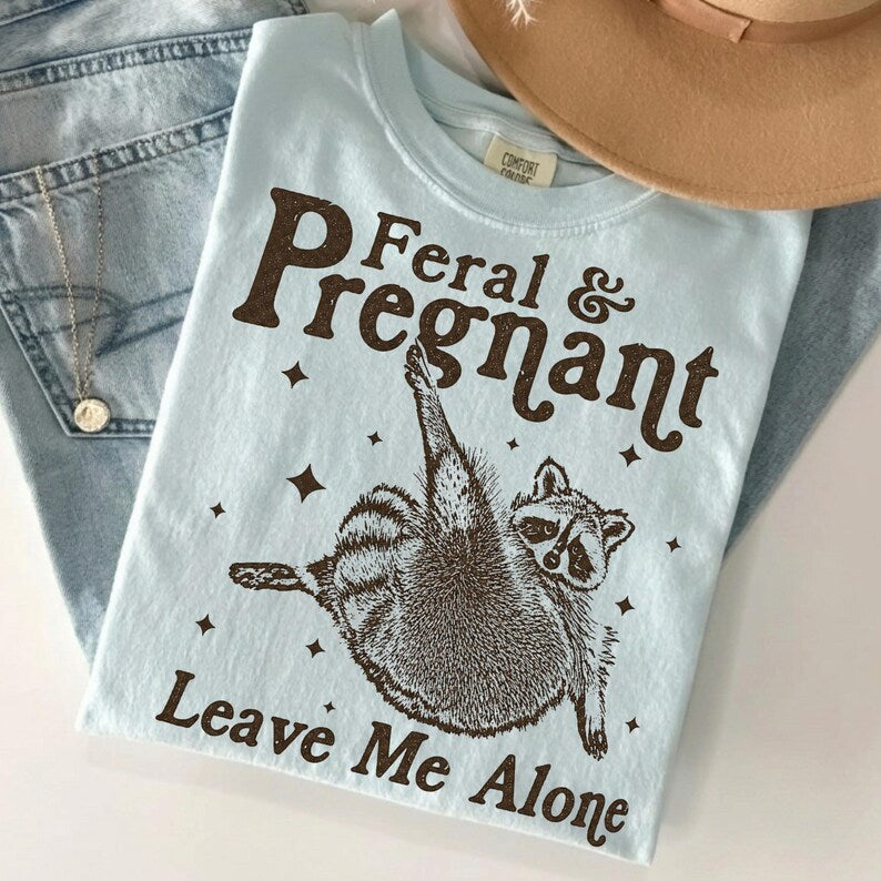 Adult - Feral & Pregnant (Brown Print)